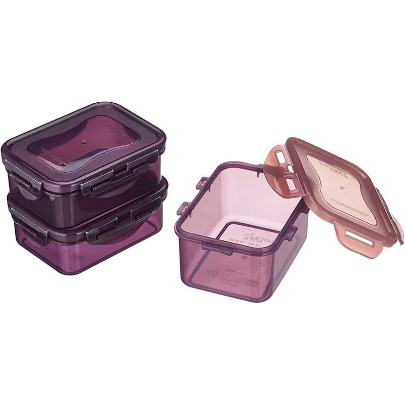 LocknLock Set of 3 Eco Friendly Food Containers