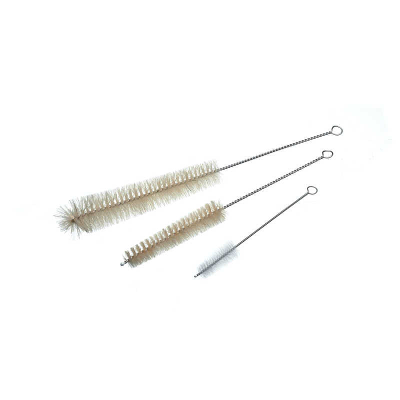 Set of 3 different shaped bottle brushes