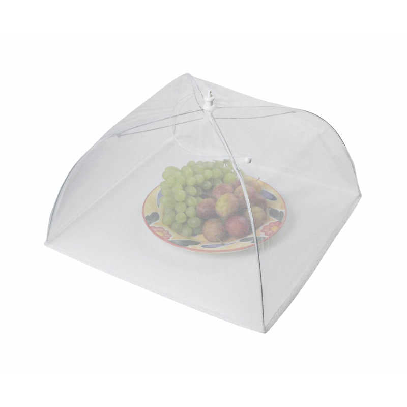 KitchenCraft White Umbrella Food Cover