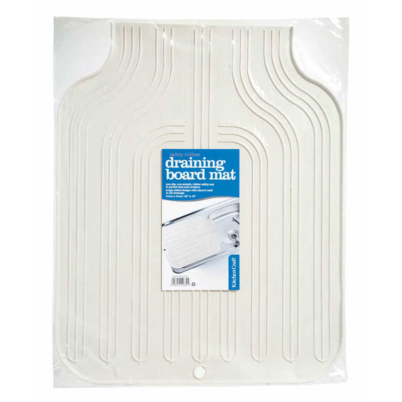 KitchenCraft Rubber Draining Board Mat