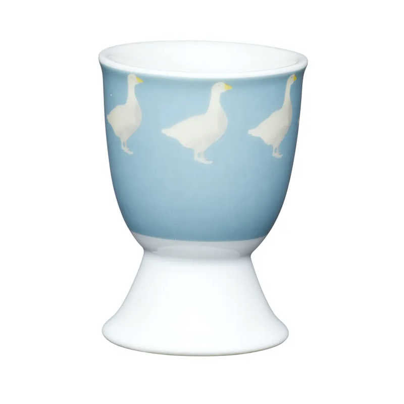 KitchenCraft Porcelain Egg Cup (Assorted Designs)