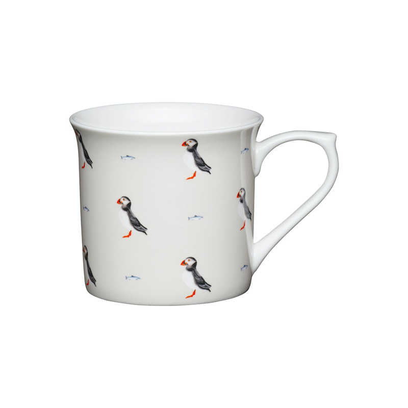 Kitchen Craft Fluted China Mug (Various Designs)