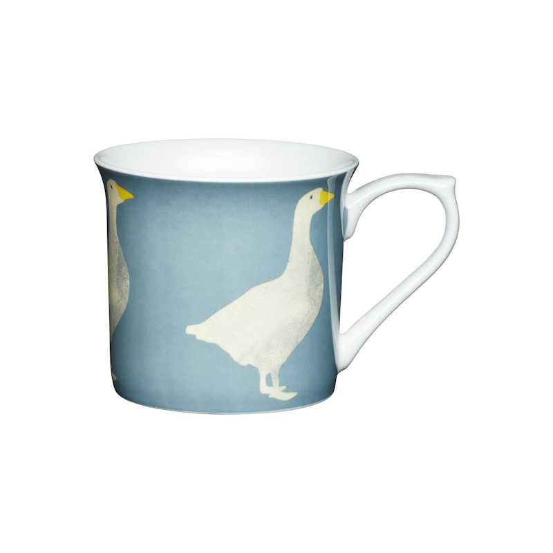 Kitchen Craft Fluted China Mug (Various Designs)