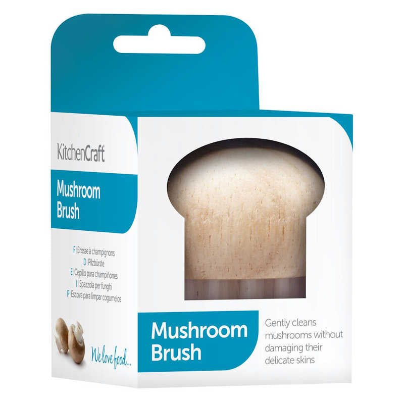 Kitchen Craft Wooden Handled Mushroom Brush
