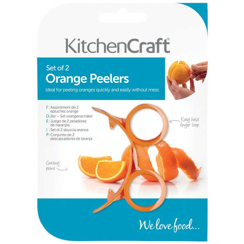 Kitchen Craft Orange Peelers