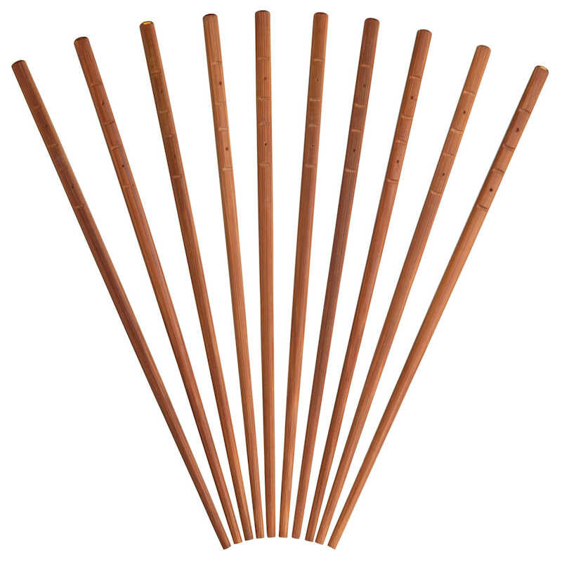 Kitchen Craft World of Flavours Oriental Bamboo Chopsticks 