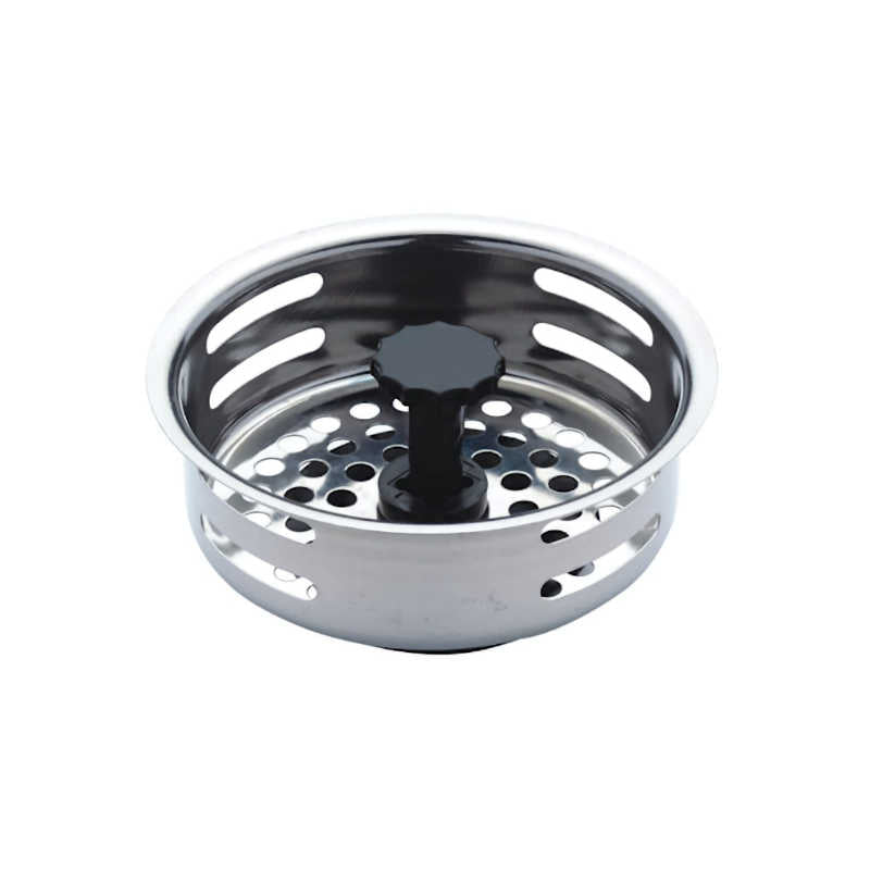 KitchenCraft Stainless Steel Sink Plug & Strainer