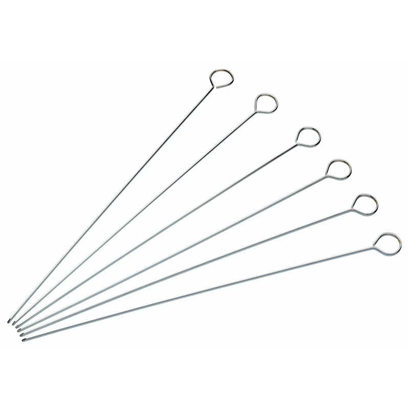 Kitchen Craft Flat Sided Skewers (Pack of 6)