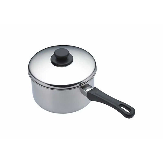 KitchenCraft Stainless Steel 12cm Extra Deep Saucepan