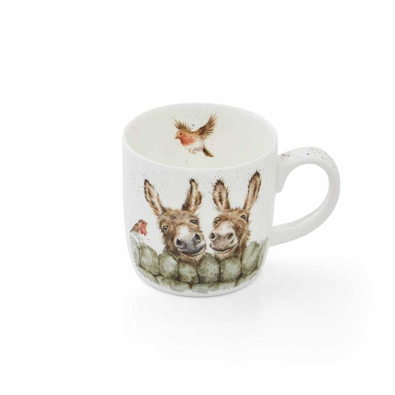 Wrendale Designs 'Hee Haw' Bone China Mug