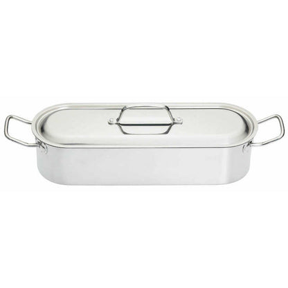 Stainless steel 18" fish poacher