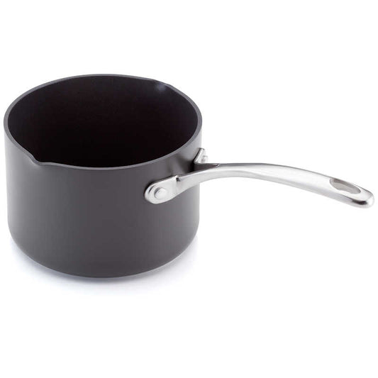 Stellar Hard Anodised 14cm Non-Stick Milk Pan 1.6ltr
