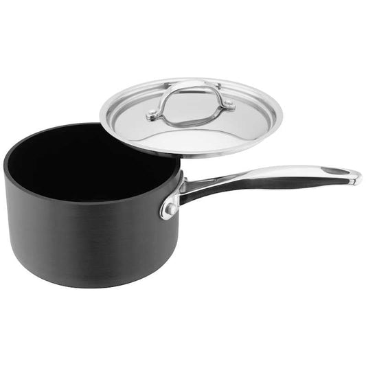 Stellar 6000 Hard Anodised 20cm Saucepan 3.8ltr