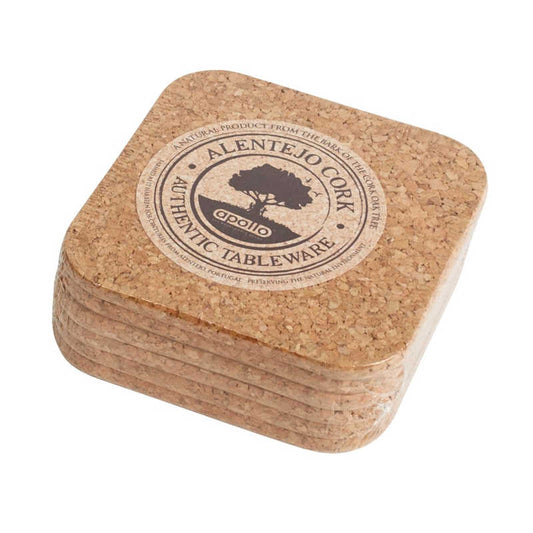 Apollo Alentejo Cork Coasters (Pack of 6)