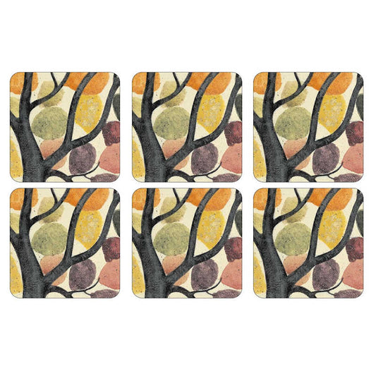 Pimpernel Set of 6 Dancing Branches Coasters/Placemats