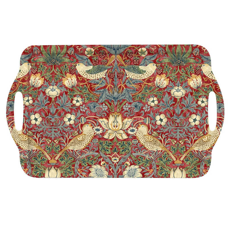 Morris and Co Strawberry Thief Large Tray