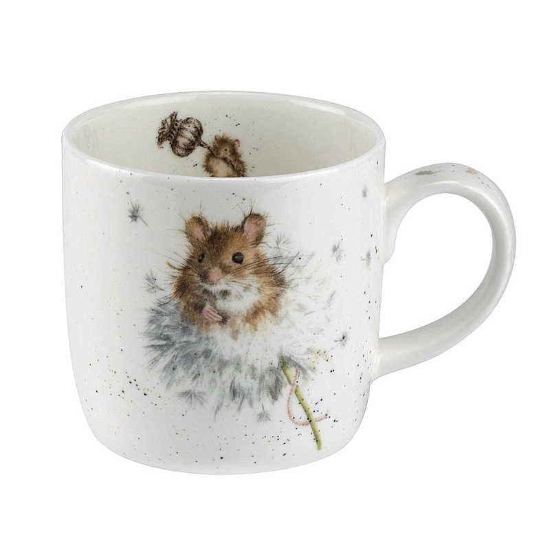 Wrendale Designs 'Country Mice' Bone China Mug